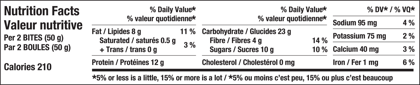 Salted Caramel Protein Bites (Box of 12)