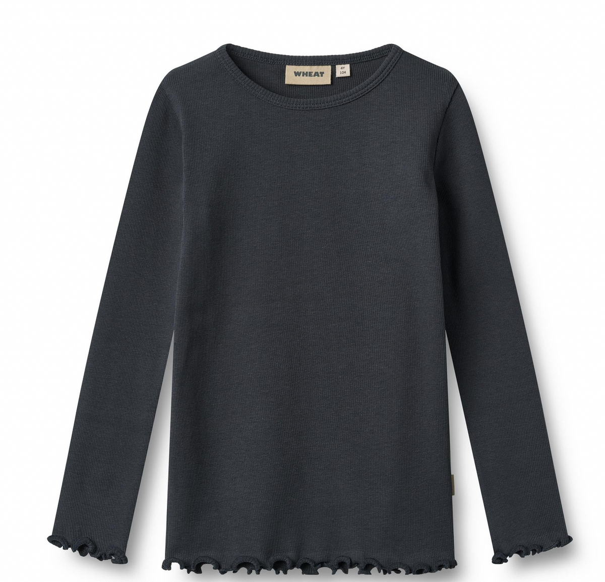 Long Sleeve T-Shirt Ida | Navy | Wheat Clothing