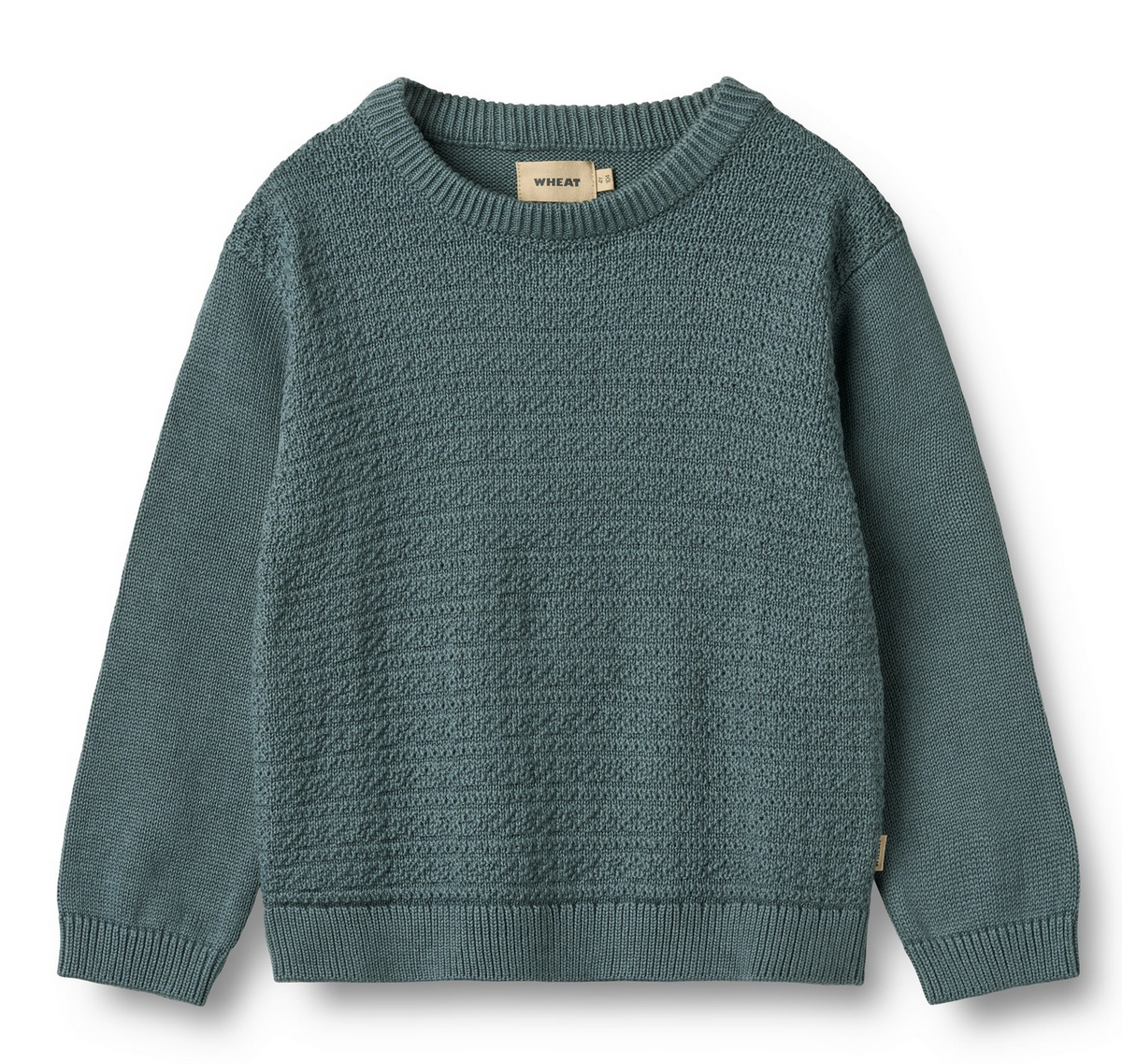 Knit Pullover Borris | Stormy Weather | Wheat Clothing