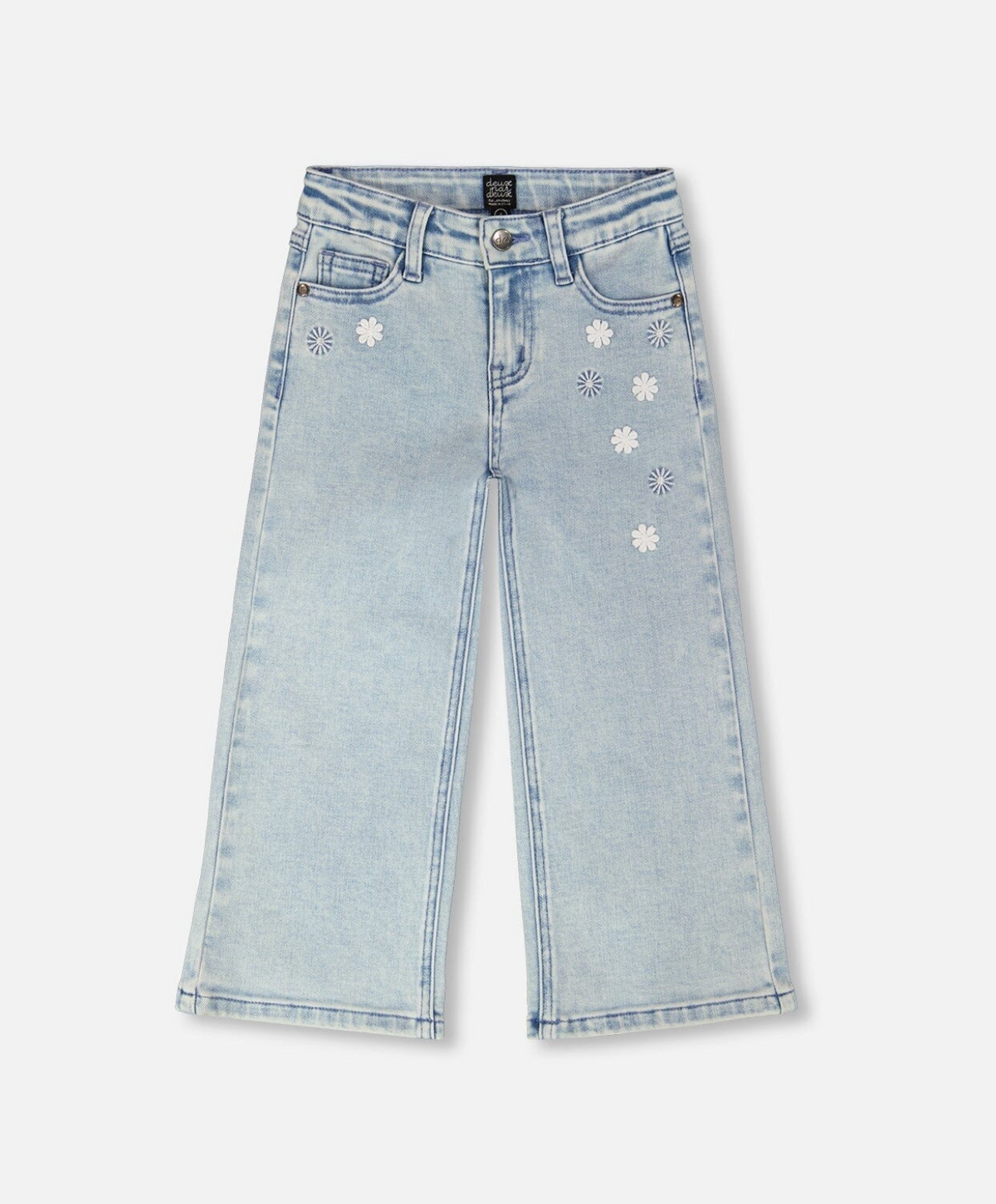 Wide Leg Jeans | Light Blue Denim | Deux par Deux