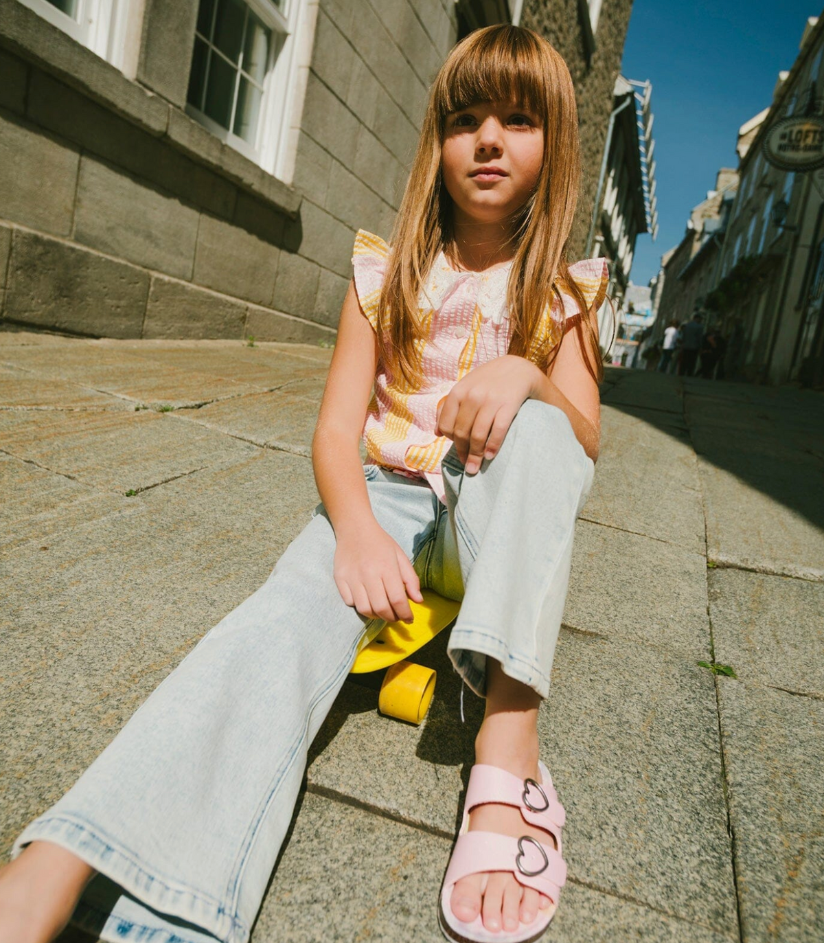 Wide Leg Jeans | Light Blue Denim | Deux par Deux