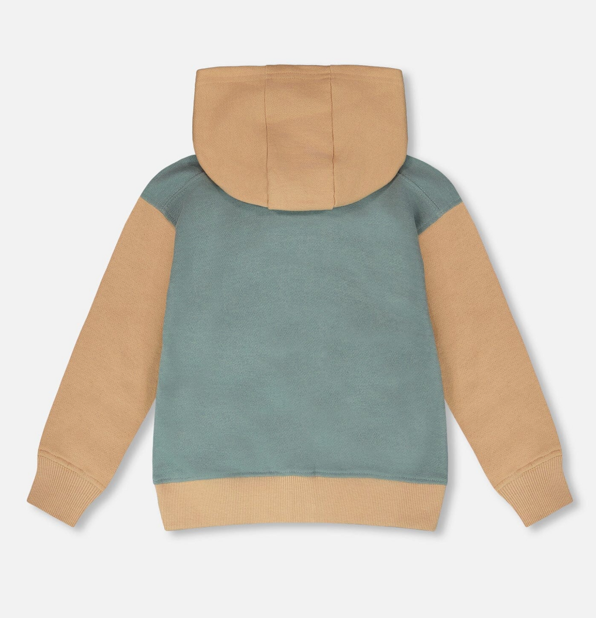 French Terry Hooded Sweatshirt | Mint | Deux Par Deux