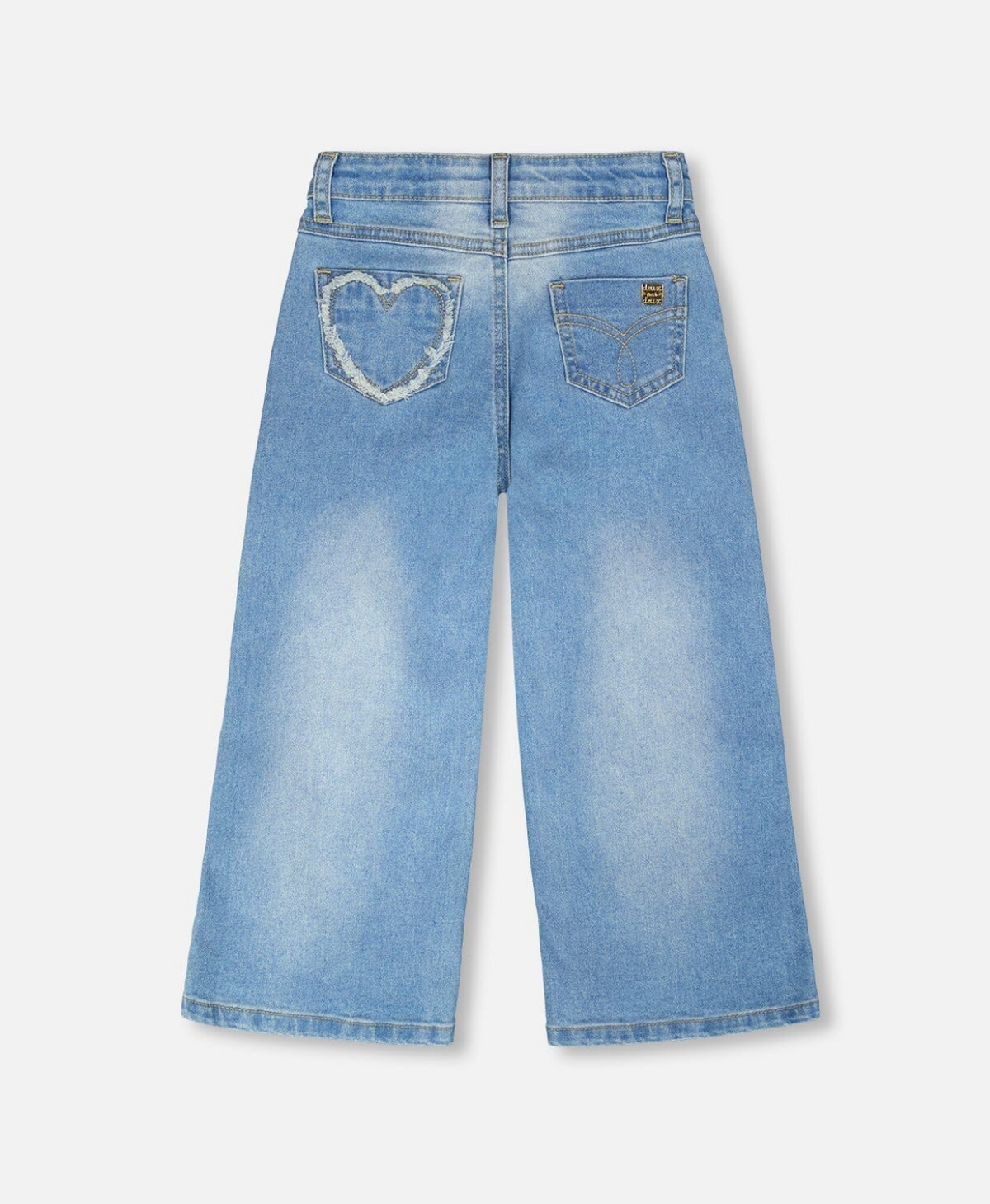 Wide Leg Jeans | Light Denim | Deux Par Deux