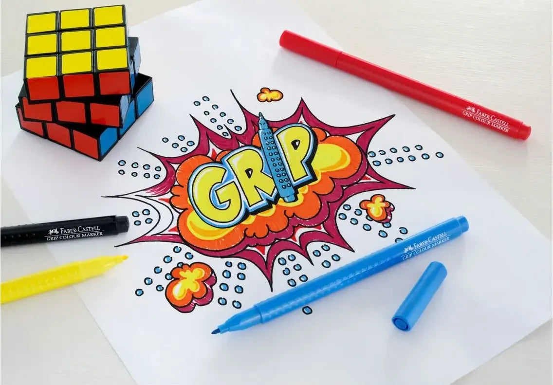 Faber-Castell Grip Felt-Tip Marker Sets