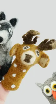 The Winding Road - Ethically-sourced Handmade Finger Puppets - Fair trade from Nepal - Ages 0+