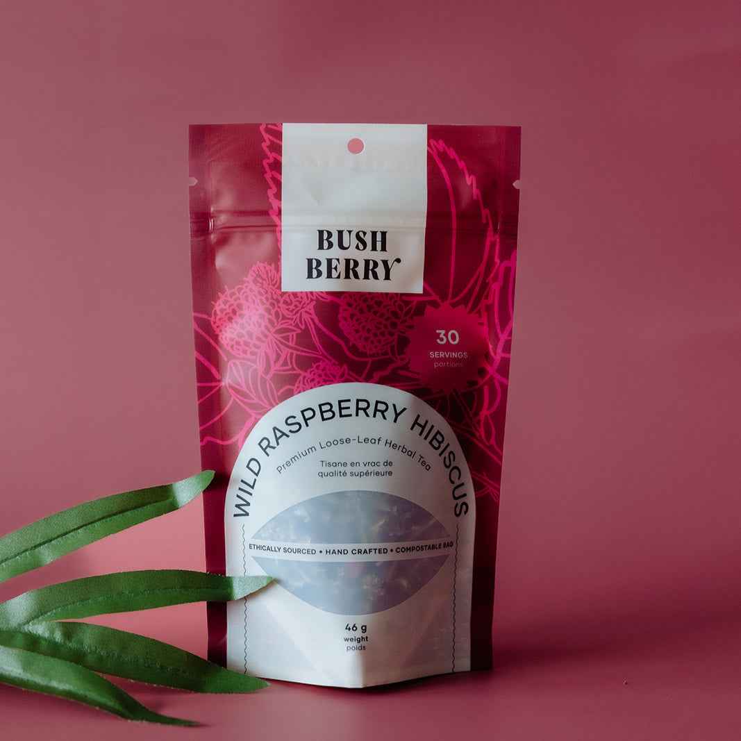 Organic Wild Raspberry Hibiscus Tea