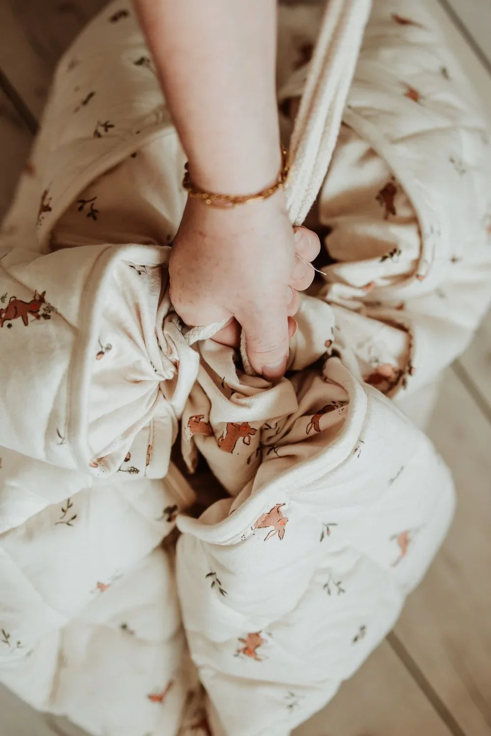 Organic Soft Babymat & Bag | Rabbit | play&go