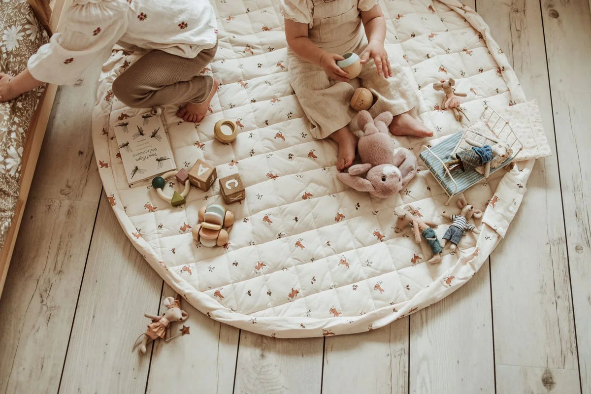 Organic Soft Babymat & Bag | Rabbit | play&go