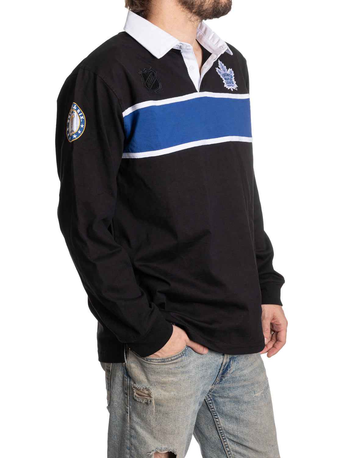 Toronto Maple Leafs Rugby Shirt Blackout Edition