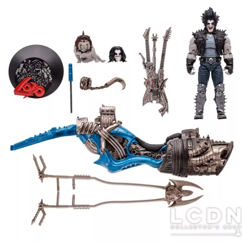 DC Multiverse Lobo & Spacehog - Gold Label - Justice League of America