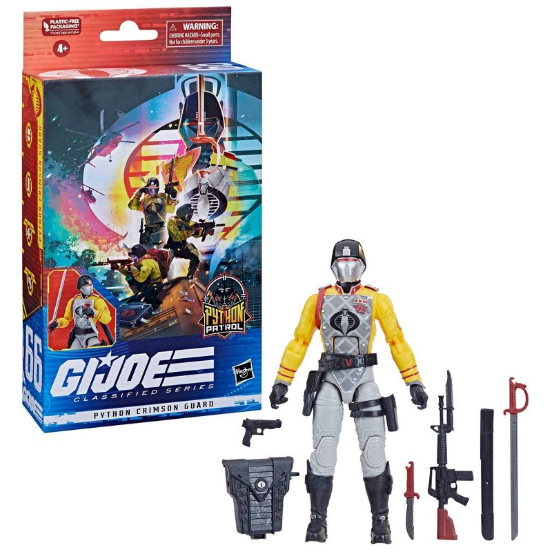 G.I. Joe Classified Series Python Patrol Crimson Guard Action Figure - Exclusive