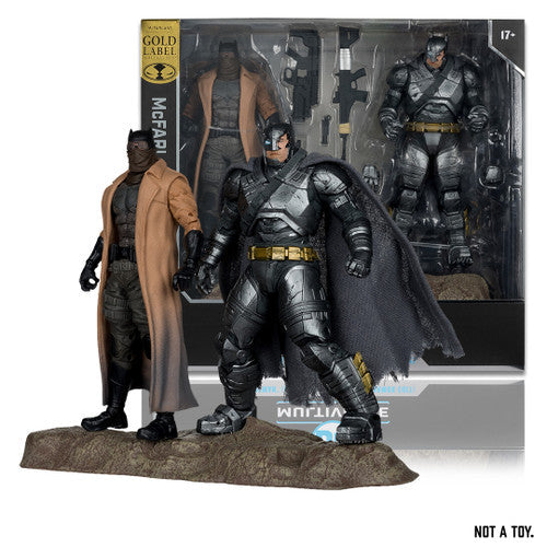 Batman Knightmare & Batman Armor Suit (Batman v Superman: Dawn of Justice) 2-Pack Gold Label