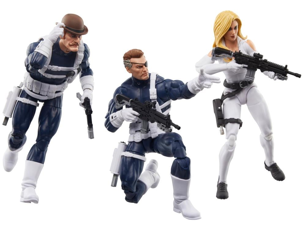 Captain America Marvel Legends S.H.I.E.L.D. Three-Pack