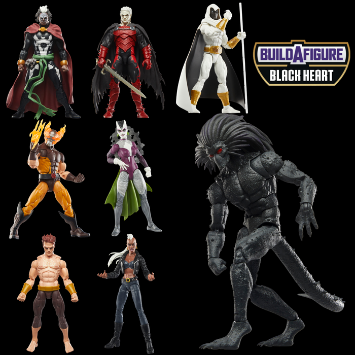 Marvel Legends - Stranger Tales  - Black Heart BAF Wave Set of 7