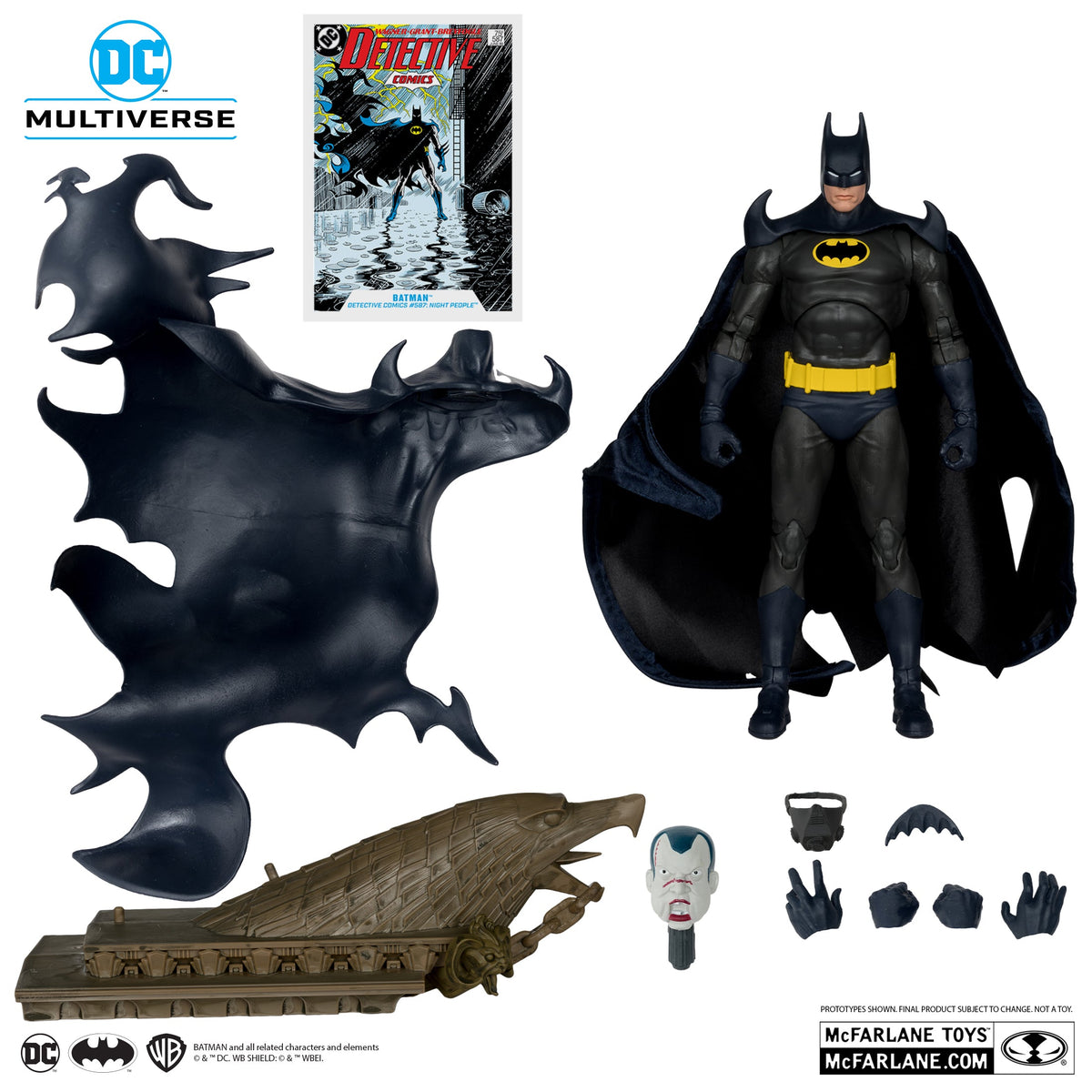 DC Multiverse - Batman (Detective Comics #587: Night People) Gold Label