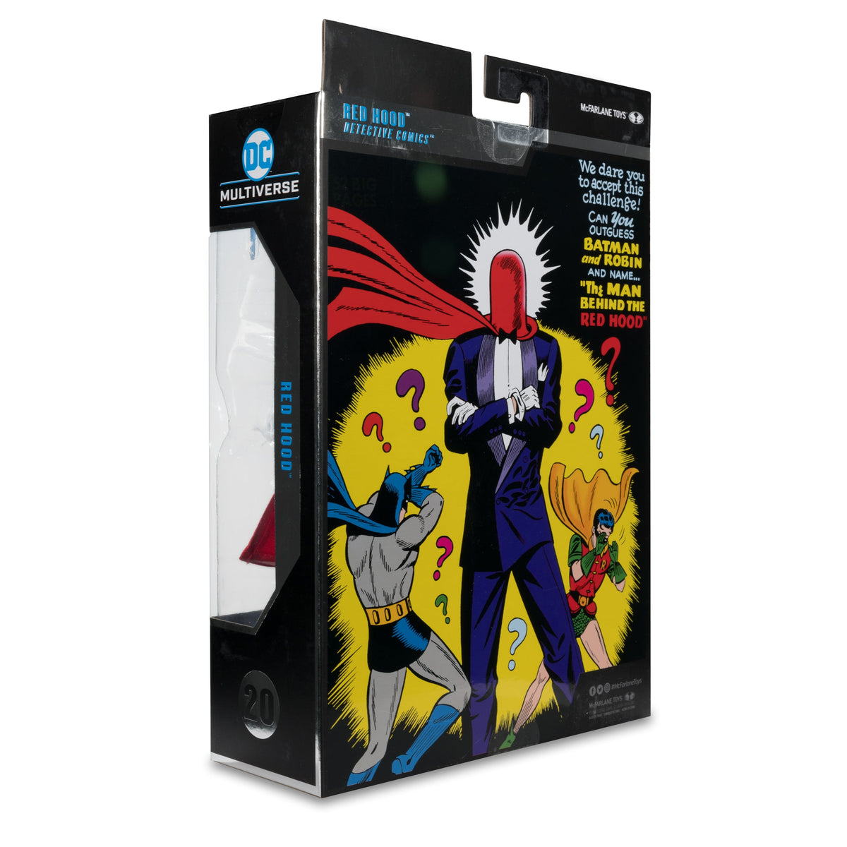 DC MCFARLANE COLLECTOR EDITION  - #20 RED HOOD - DETECTIVE COMICS - SubStandard Box