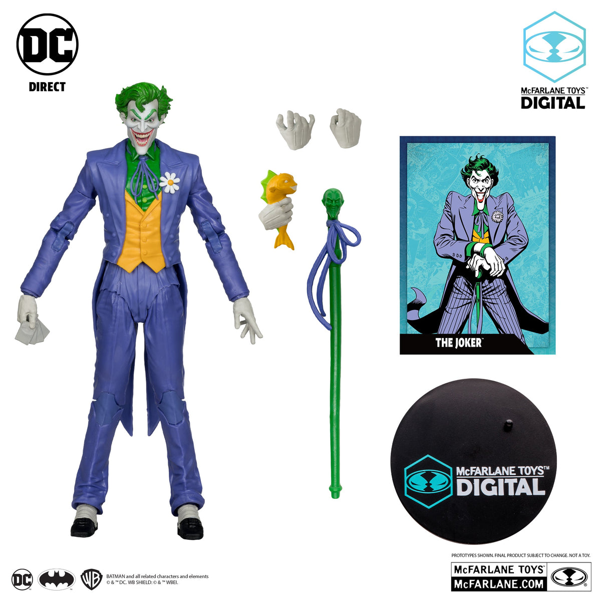 DC Comics The Joker (Silver Age) 7" Action Figure