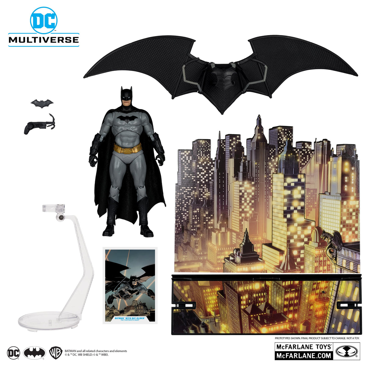 DC Multiverse - Batman with Bat-Glider (The Thirteenth Hour) - Exclusive Gold Label