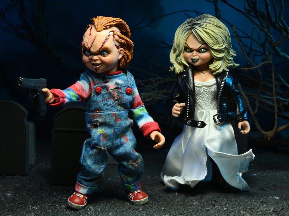 Neca - Bride of Chucky Chucky and Tiffany Clothed Figure Two-Pack