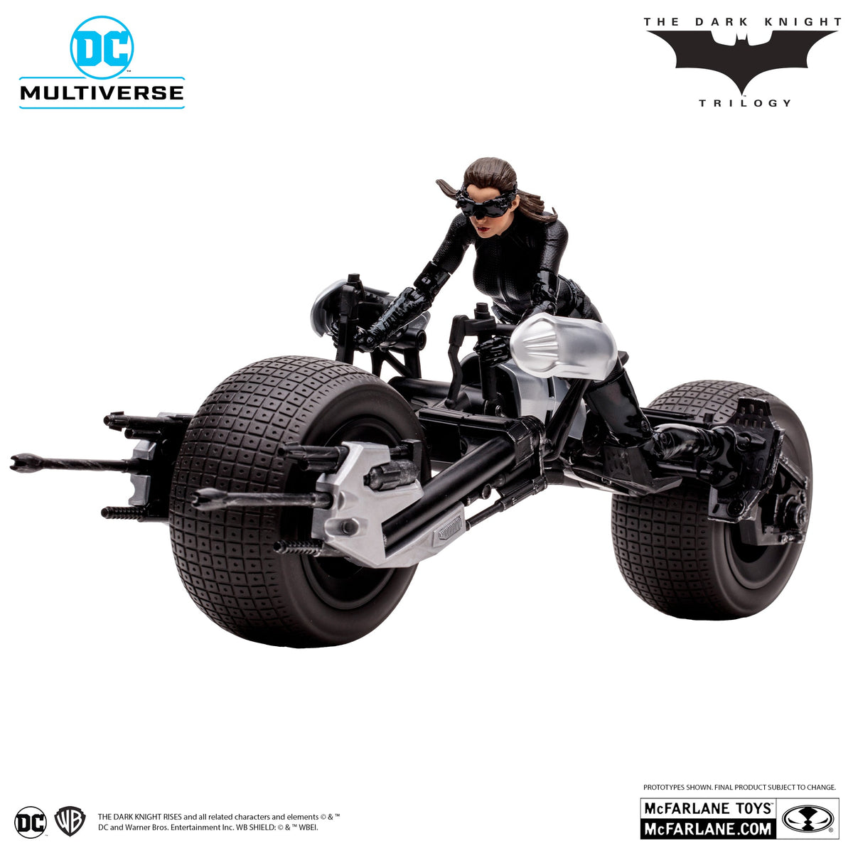 Catwoman and Batpod - The Dark Knight Rises - Exclusive Gold Label