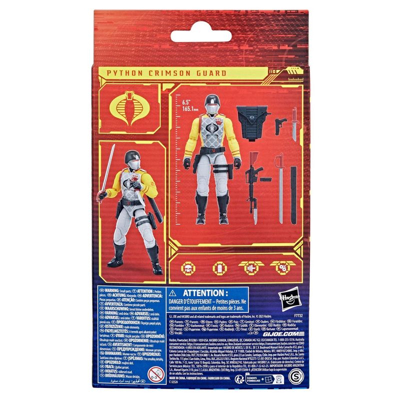 G.I. Joe Classified Series Python Patrol Crimson Guard Action Figure - Exclusive