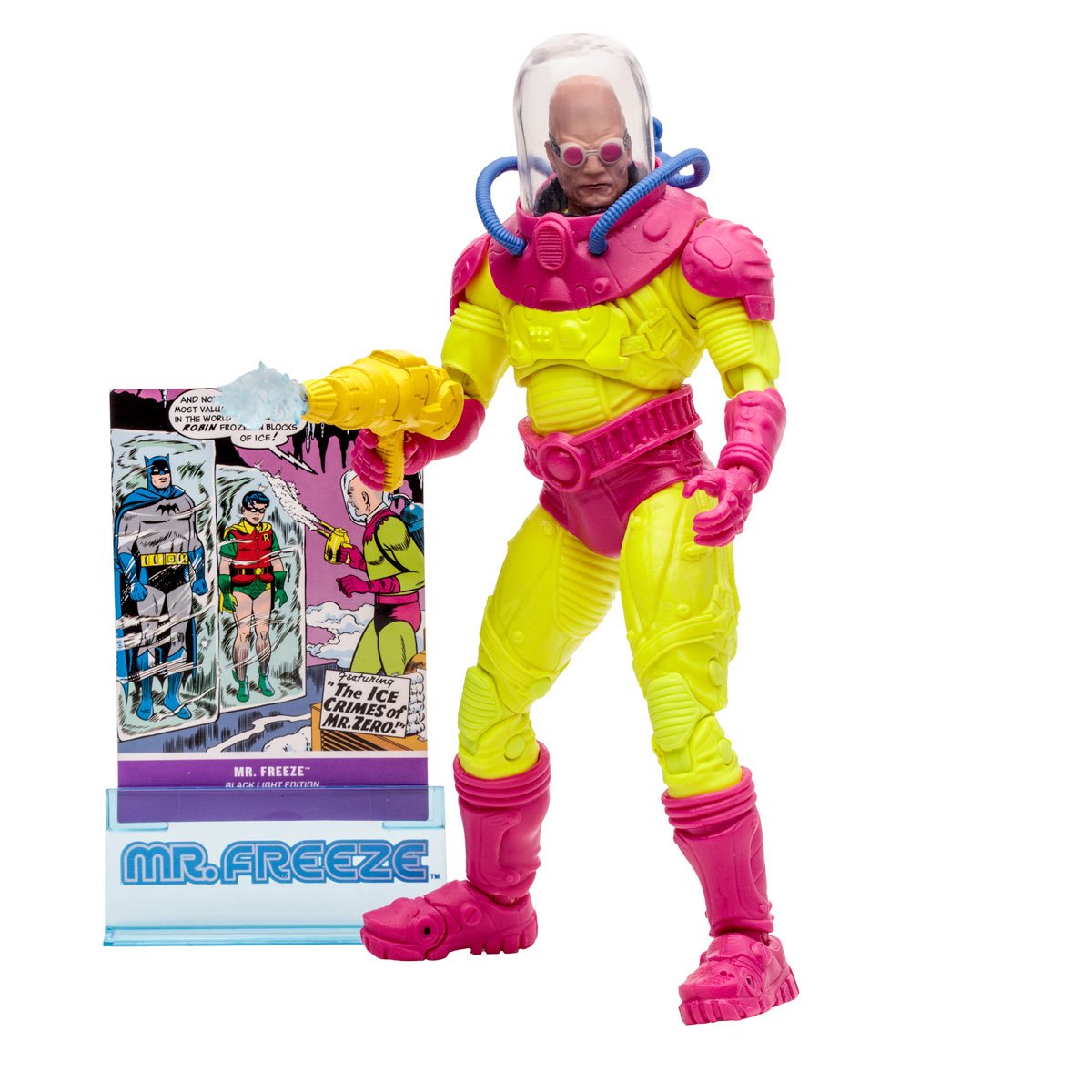 Mr. Freeze Black Light Gold Label - Exclusive