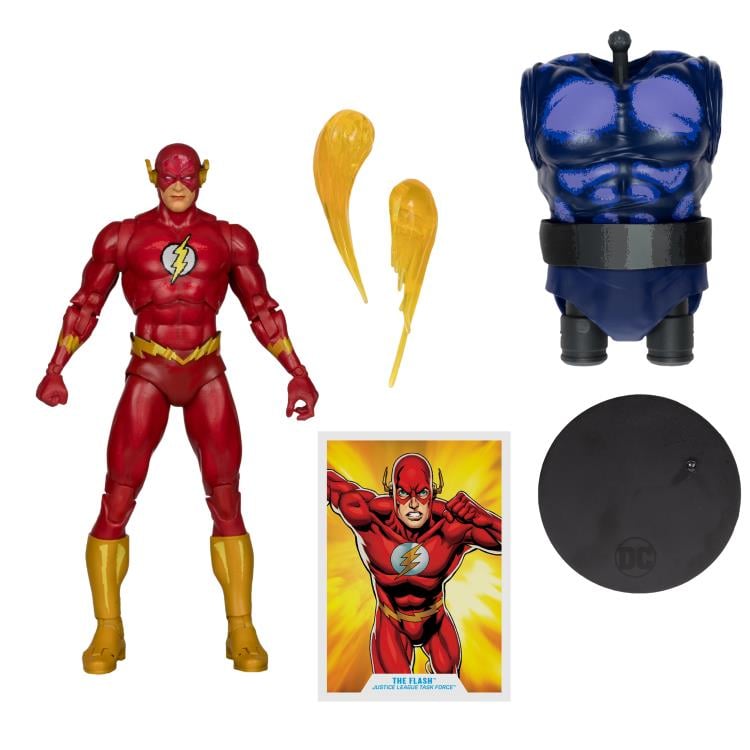 Justice League Task Force DC Multiverse The Flash Action Figure - Collect to Build: Darkseid