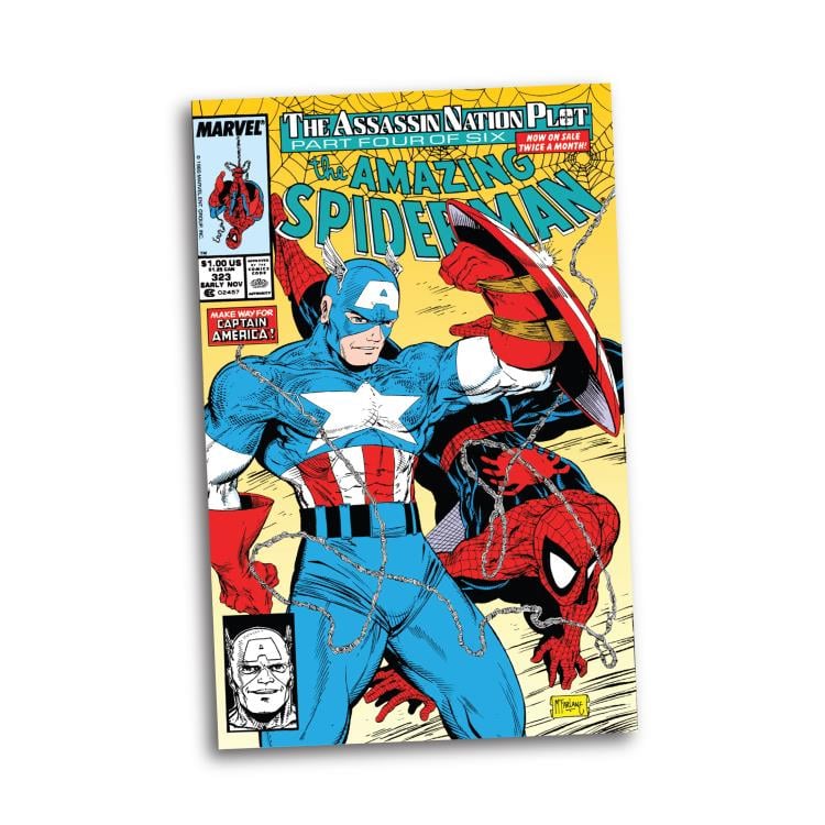 Marvel Comics Captain America (The Amazing Spider-Man #323) 1/6 Scale - Statue