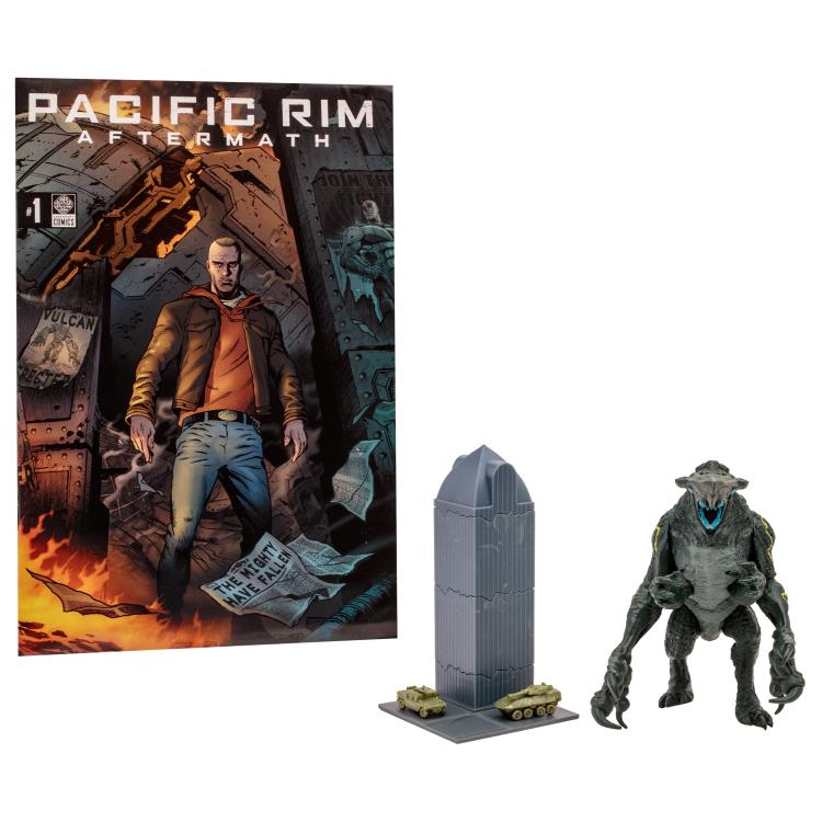 Pacific Rim: Aftermath Knifehead 4" Action Figure Playset with Comic