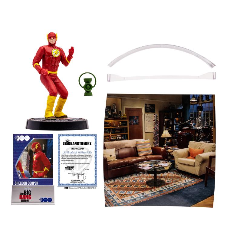 The Big Bang Theory Movie Maniacs WB 100 Sheldon Cooper 6" Limited Edition Figure ( Sub packaging )