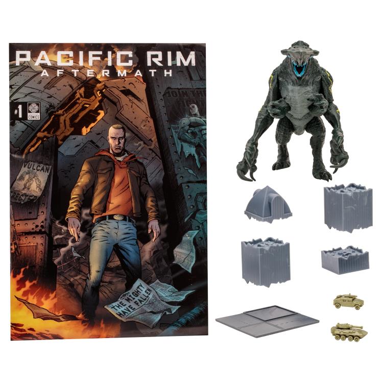 Pacific Rim: Aftermath Knifehead 4" Action Figure Playset with Comic