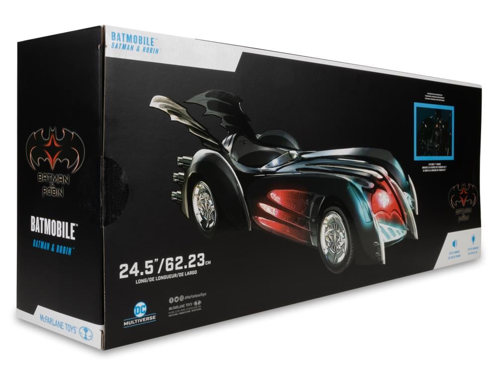 Batman & Robin DC Multiverse Batmobile