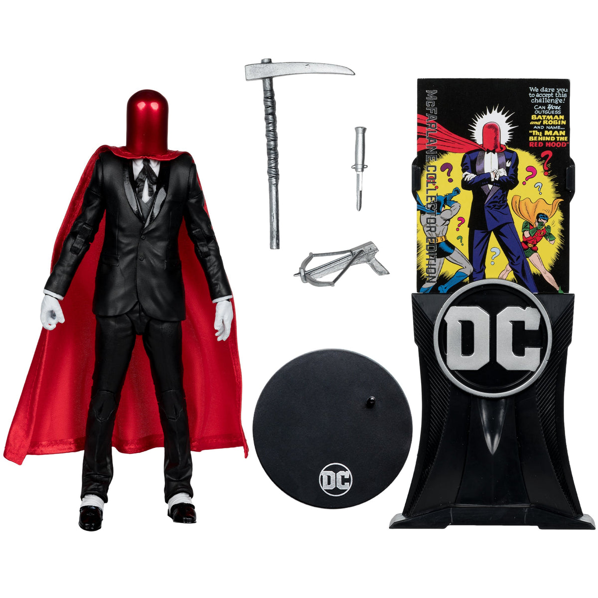 DC MCFARLANE COLLECTOR EDITION  - #20 RED HOOD - DETECTIVE COMICS - SubStandard Box