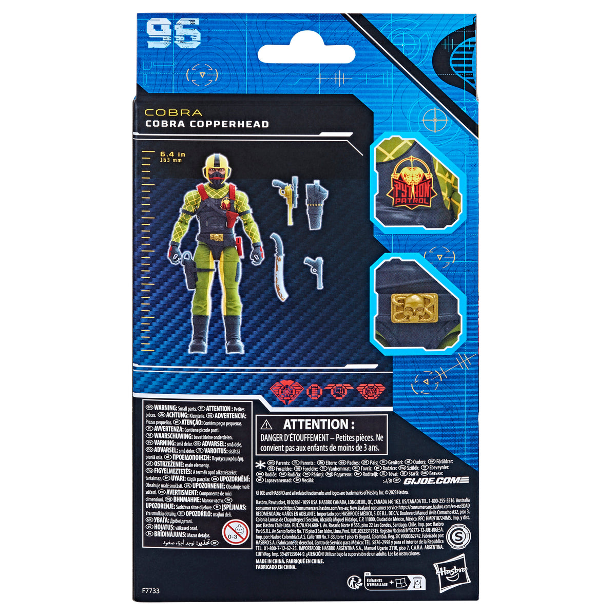 G.I. Joe Classified Series Python Patrol - Cobra Copperhead 96