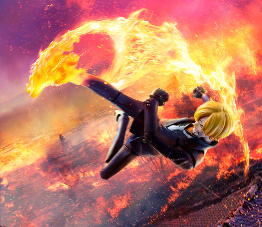 One Piece S.H.Figuarts - Sanji The Raid on Onigashima