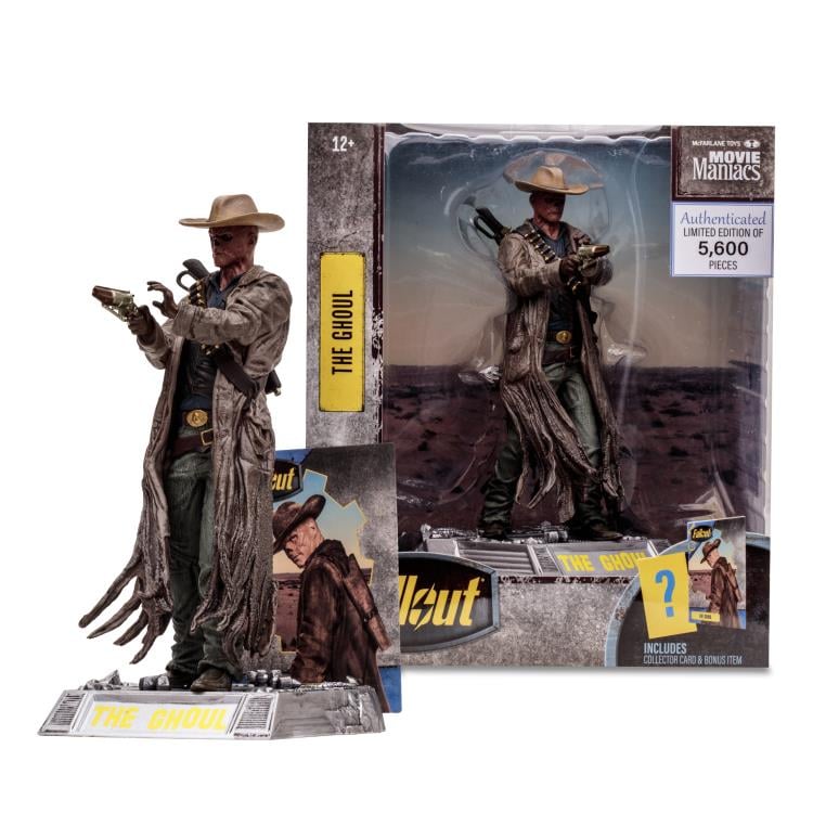 Fallout Movie Maniacs The Ghoul 6" Limited Edition Figure
