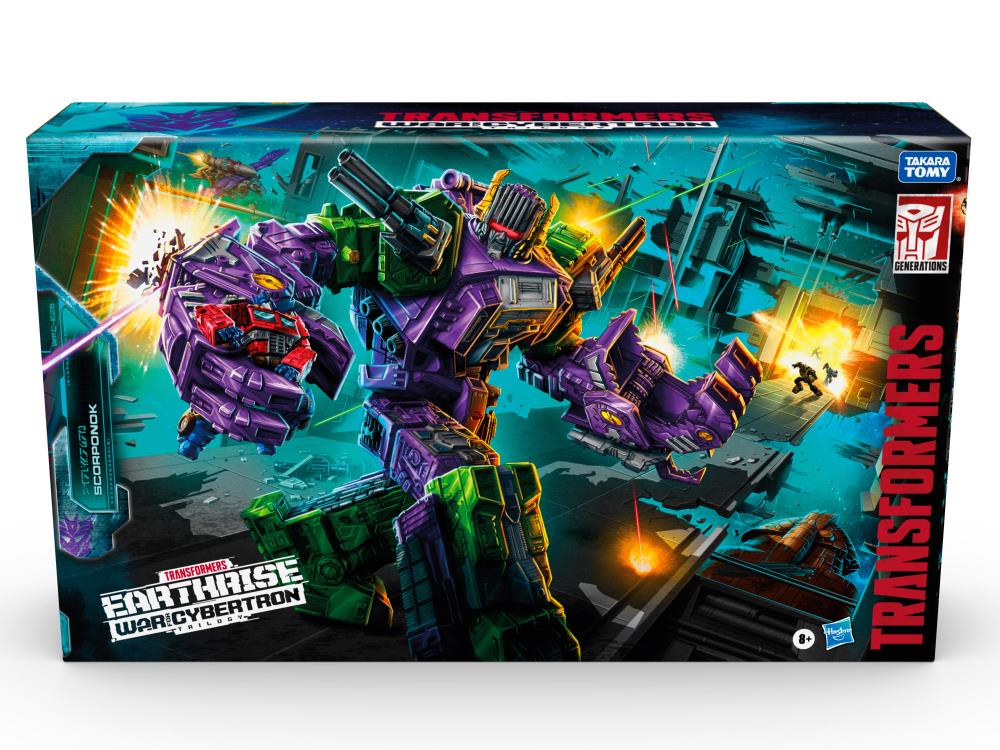 Transformers War for Cybertron: Earthrise Titan Scorponok - Reissue
