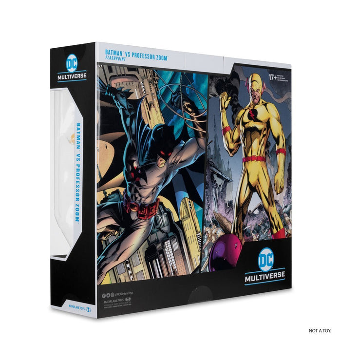 DC Multiverse - Flashpoint Batman vs Professor Zoom 2-Pack