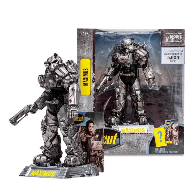 Fallout Movie Maniacs Maximus 6" Limited Edition Figure