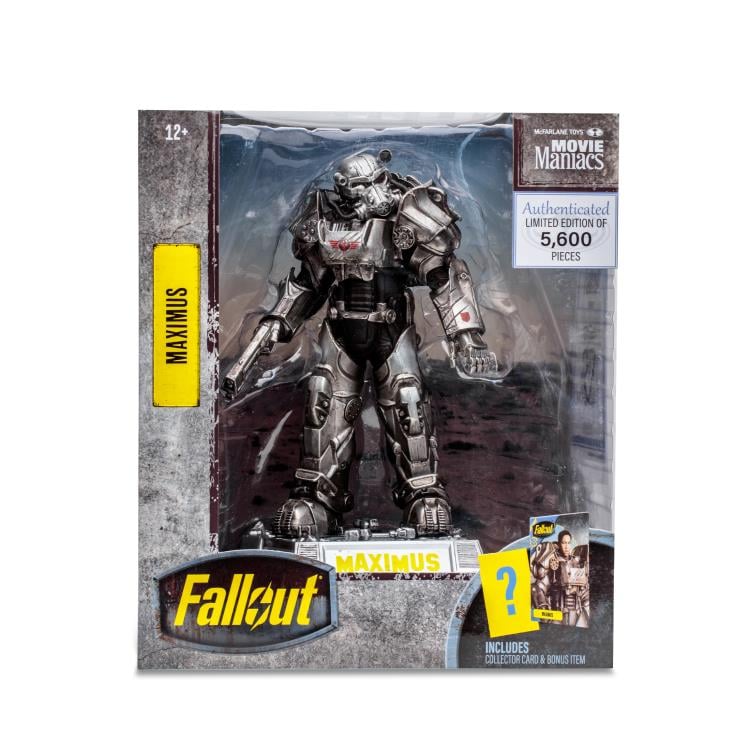 Fallout Movie Maniacs Maximus 6" Limited Edition Figure