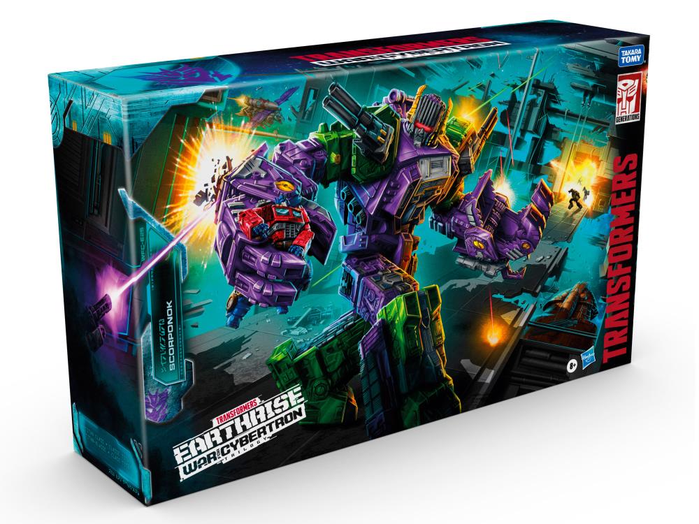 Transformers War for Cybertron: Earthrise Titan Scorponok - Reissue