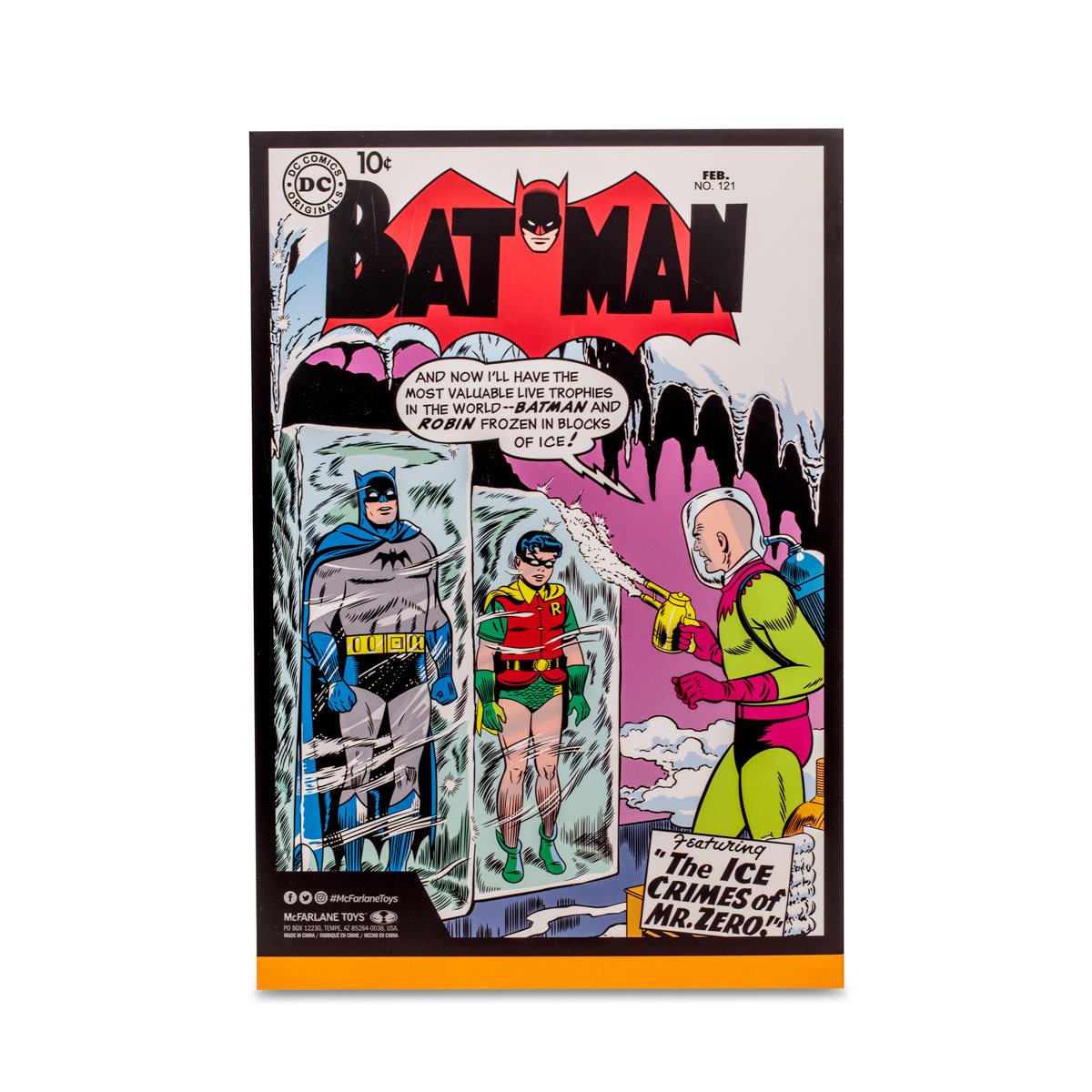 Mr. Freeze Black Light Gold Label - Exclusive