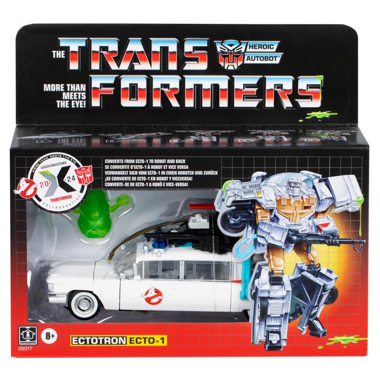 Transformers Collaborative Ghostbusters x Transformers Ectotron Ecto-1