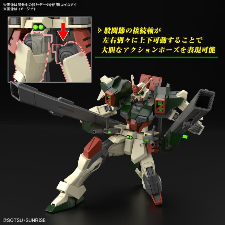 Mobile Suit Gundam SEED Freedom HGCE ZGMF-103HD Lightning Buster Gundam 1/144 Scale Model Kit