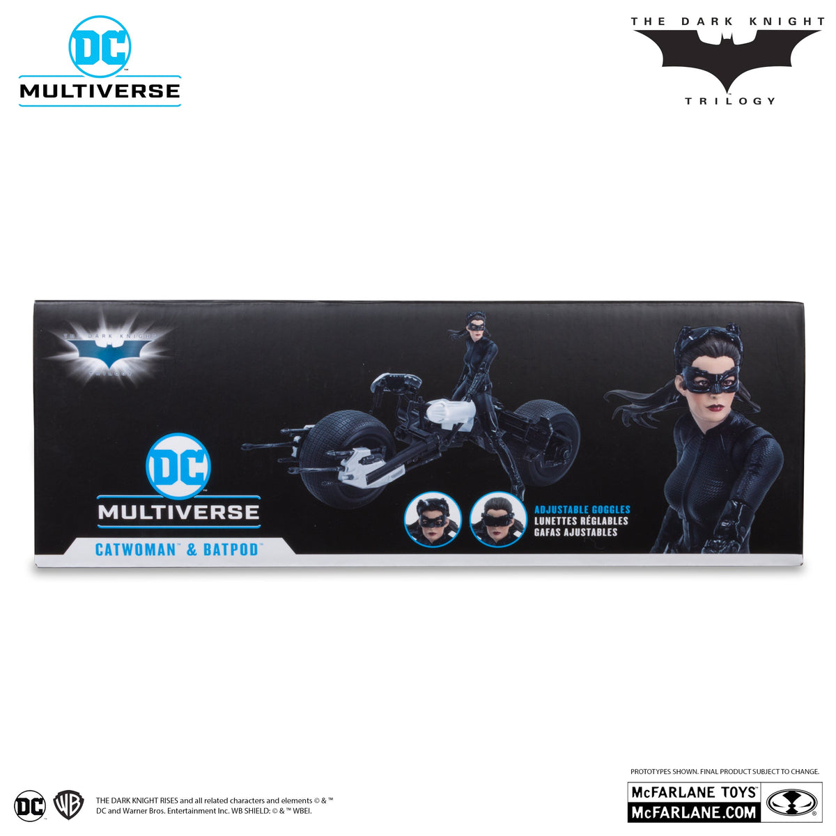 Catwoman and Batpod - The Dark Knight Rises - Exclusive Gold Label