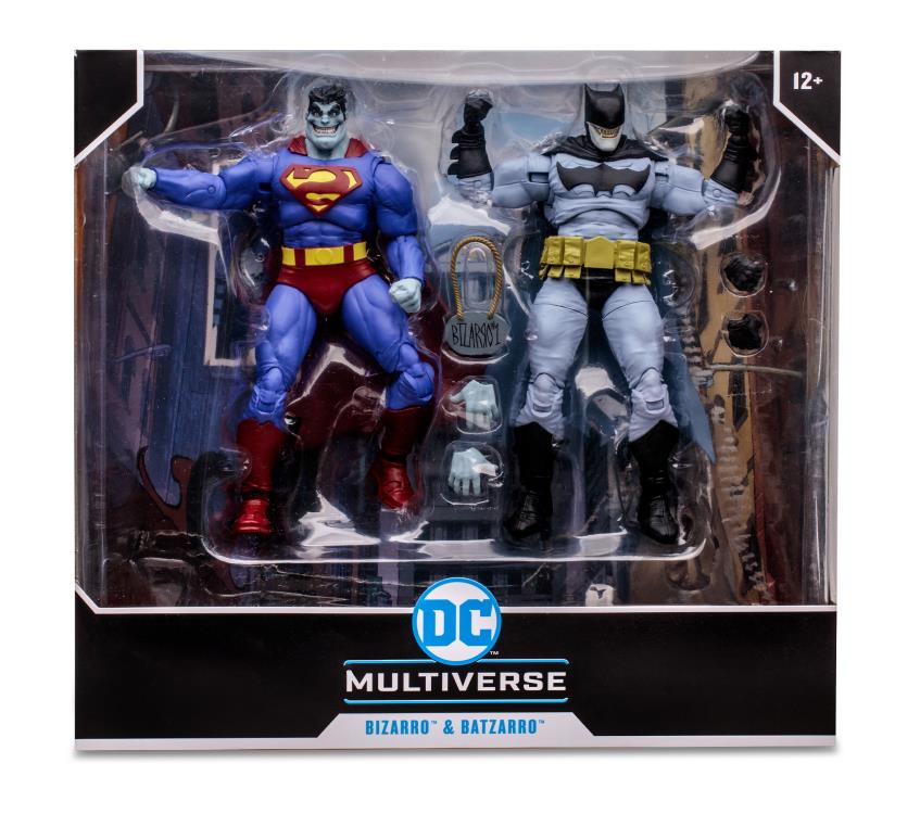 DC Multiverse Bizarro & Batzarro Action Figure Two-Pack