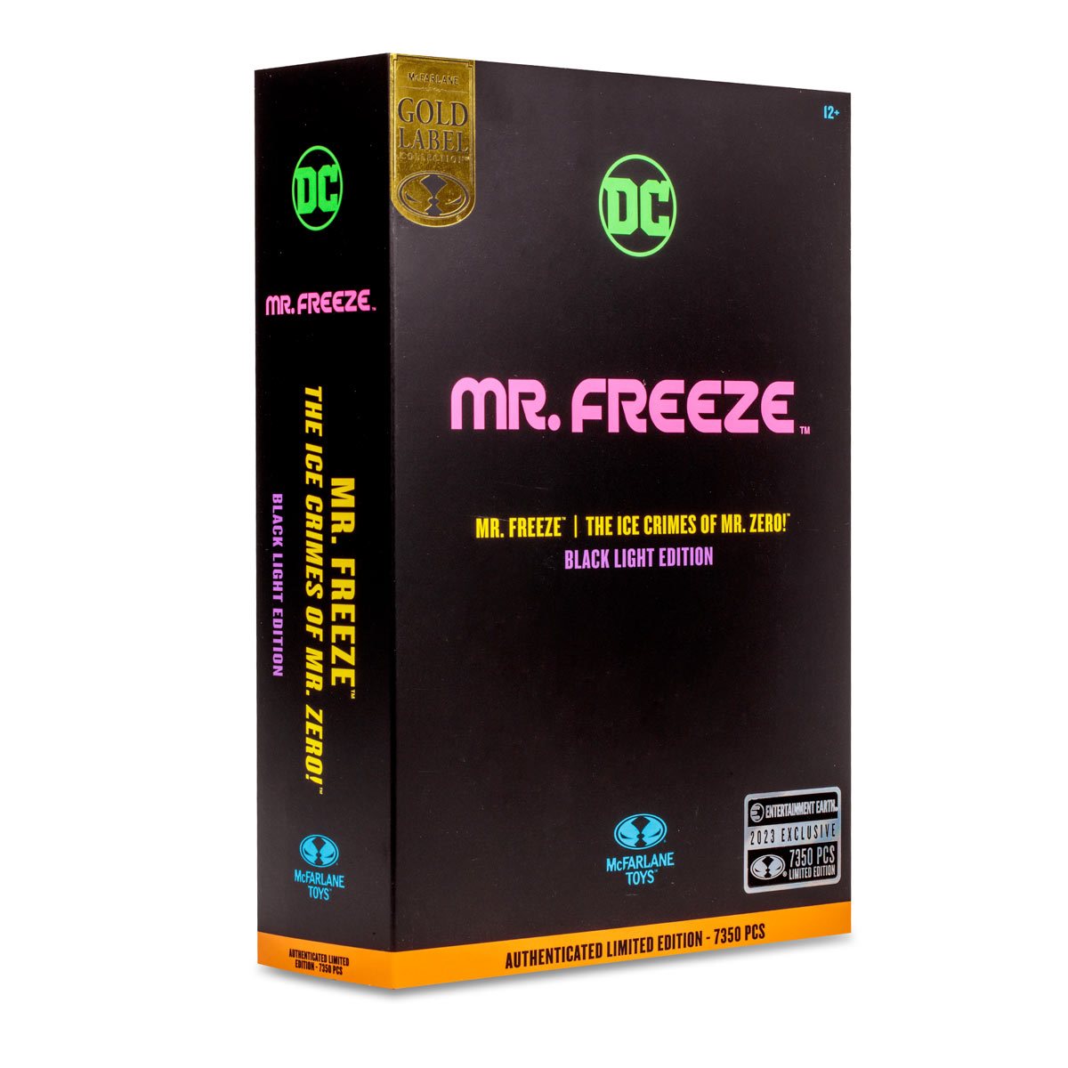 Mr. Freeze Black Light Gold Label - Exclusive