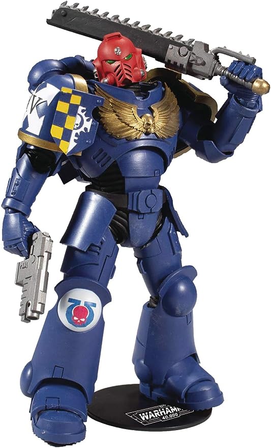 Warhammer 40000 7 Inch Action Figure Wave 1 - Ultramarines Primaris Assault Intercessor