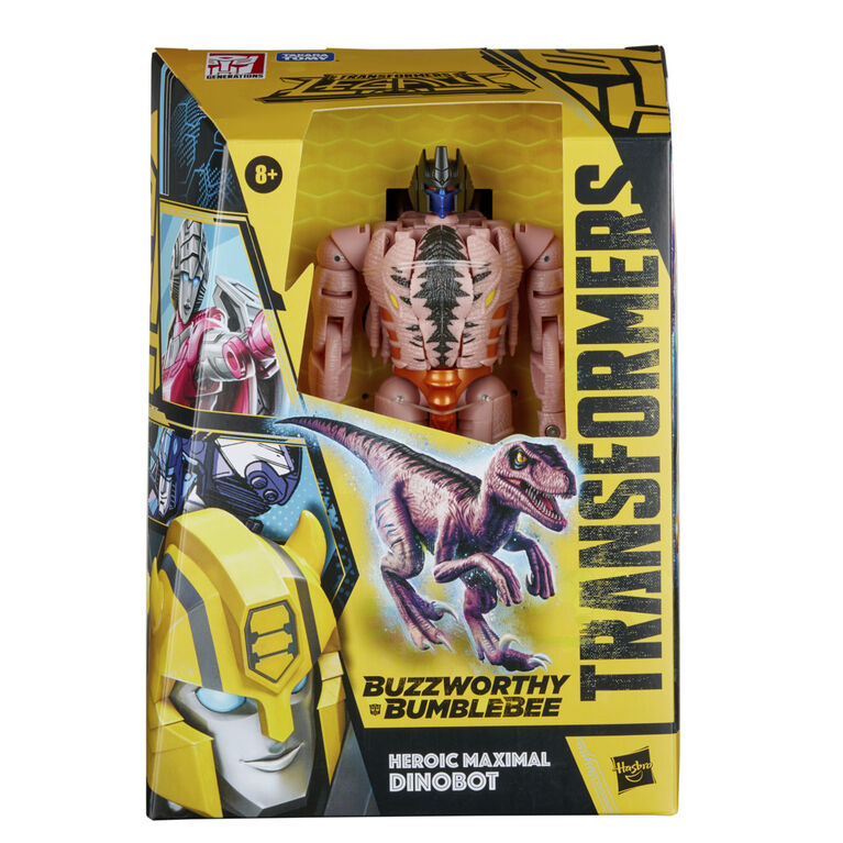 Transformers Toys Generations Legacy Buzzworthy Bumblebee Voyager Class Heroic Maximal Dinobot