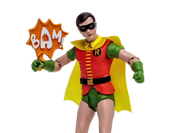 McFarlane Toys DC Batman 1966 Retro Series Robin Action Figure [Version 2]